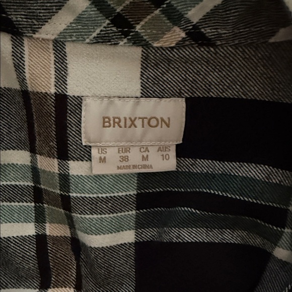 BRIXTON WOMENS Plaid Button-Up Shirt - Picture 9 of 11
